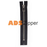 No.5 Metal Zip Nickel-Free Closed End Black - 322 / 6.3 Inch 16 Cm (Closed End)