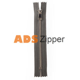 No.5 Metal Zip Nickel-Free Closed End Grey (Anthracite - 1019) / 6.3 Inch 16 Cm (Closed End)