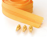 1.5 metre Continuous Nylon Coil #3 Zip with 3 Sliders