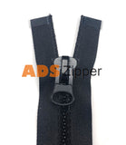 Ads Zipper Black Heavy Duty Zip No.8 Plastic Open End (From 12 Cm To 116 Cm) - Listing 1/2 Zip