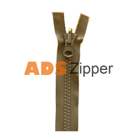Ads Zipper No.10 Heavy Duty Zip Plastic Chunky #10 Coloured From 51 Cm To 66 - Listing 1/3 Zip
