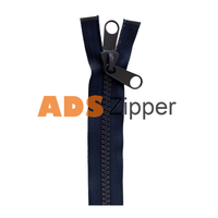 Ads Zipper No.10 Heavy Duty Zip Plastic Chunky #10 Coloured From 71 Cm To 86 - Listing 2/3 29.9 Inch