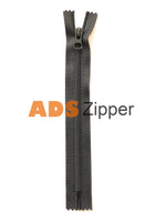 Ads Zipper Nylon No.5 Black Colour Zip With Autolock Thumb Puller Zip