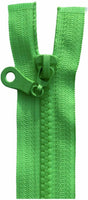 60 cm - Chunky No.5 Coloured Open End #5 Zip