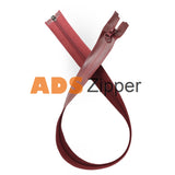 Waterproof Coloured Zip No.5 Closed End Burgundy - 178 / 7.1 Inch 18 Cm (Closed End)