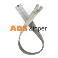 Waterproof Coloured Zip No.5 Open End Zips Beige (Natural - 307) / 23.6 Inch 60 Cm (Open End)