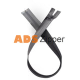 Waterproof Coloured Zip No.5 Open End Zips Grey (Dark - 312) / 23.6 Inch 60 Cm (Open End)