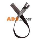 Waterproof Coloured Zip No.5 Open End Zips - Ii Brown (Mustang 304) / 31.5 Inch 80 Cm (Open End)