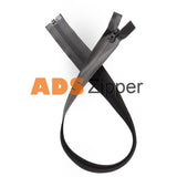 Waterproof Coloured Zip No.5 Open End Zips - Ii Grey (Anthracite 1019) / 31.5 Inch 80 Cm (Open End)