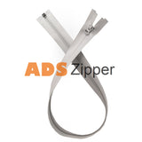 Waterproof Coloured Zip No.5 Open End Zips - Ii Grey (Smoke 1001) / 31.5 Inch 80 Cm (Open End)