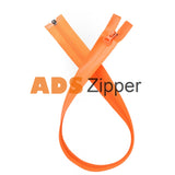 Waterproof Coloured Zip No.5 Open End Zips - Ii Orange (Nectar 157) / 31.5 Inch 80 Cm (Open End)