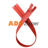 Waterproof Coloured Zip No.5 Open End Zips - Ii Red (Hot 148) / 31.5 Inch 80 Cm (Open End)