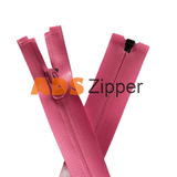 Waterproof Coloured Zip No.5 Open End Zips Pink (141 - Holiday) / 23.6 Inch 60 Cm (Open End)